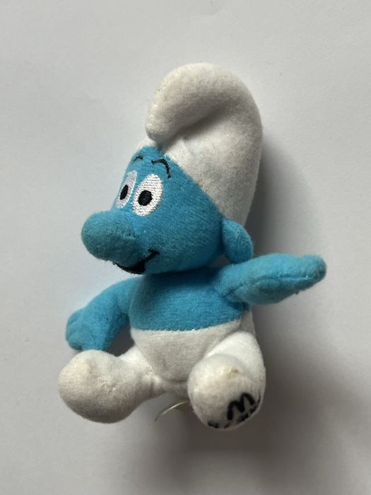 mały smerf Smerfuś maskotka McDonald’s 2000 r 9 cm