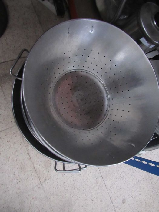 Escorredor/alguidar inox