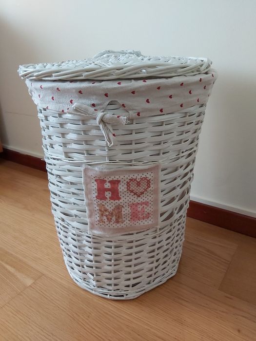 Cesta de verga - branca