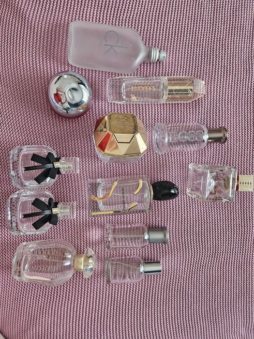 Puste flakony po perfumach