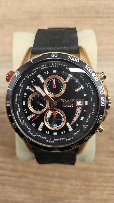 Aviator F-Series Chronograf Rose Gold wyprzedaż kolekcji!