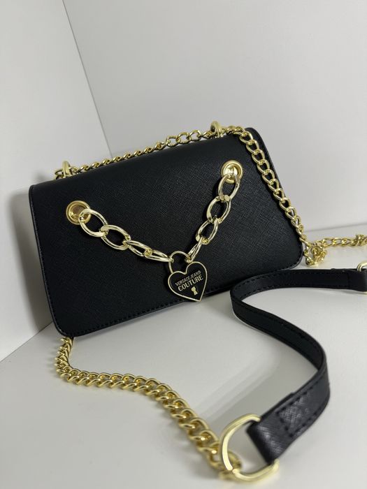 Nowa czarna torebka Versace