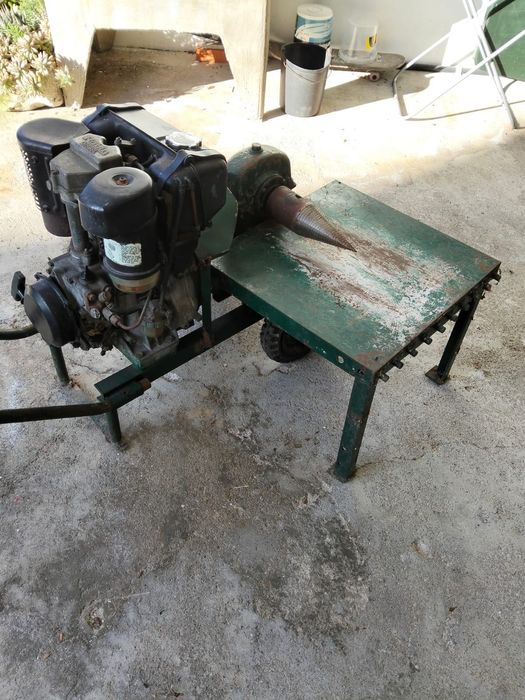 Rachador de lenha a motor
