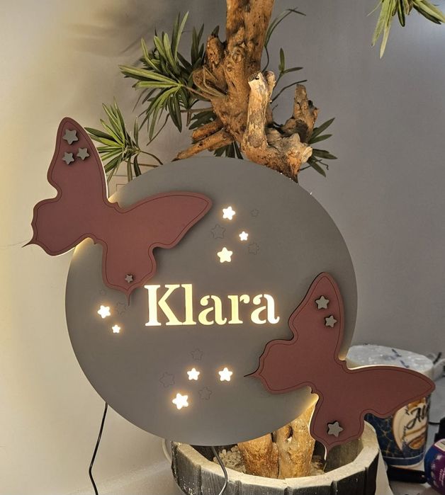 Lampki z personalizowanym imieniem