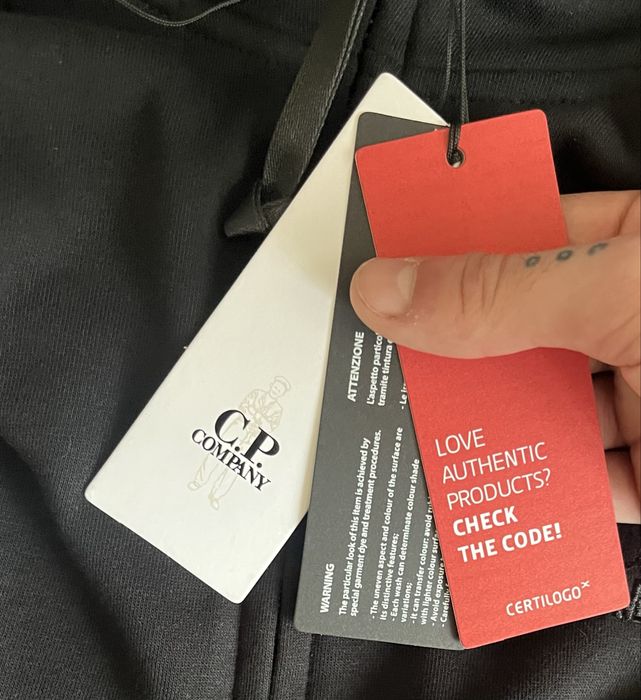 C.P. Company Goggle Zip Hoodie Black