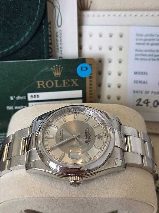 Rolex Oyster Datejust Roulette 36 mm ref: 126200