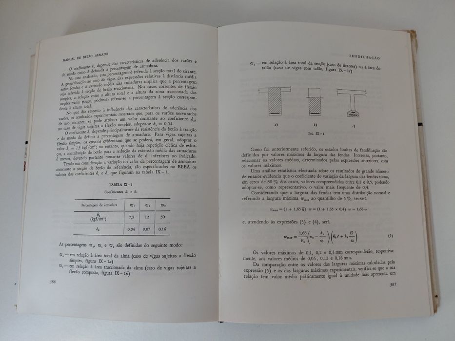 Livro Manual do Betão Armado 1970