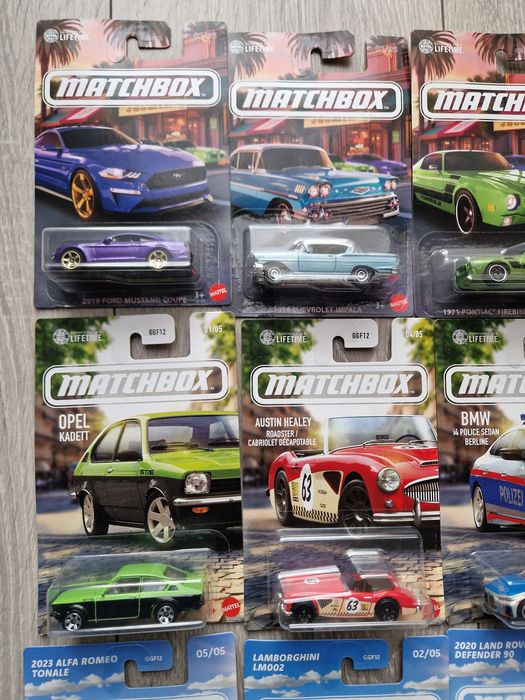 Zestaw 15 autek Matchbox