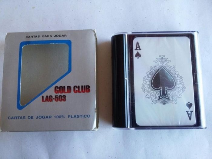 Cartas 100% Plástico Novas (embalagem selada)