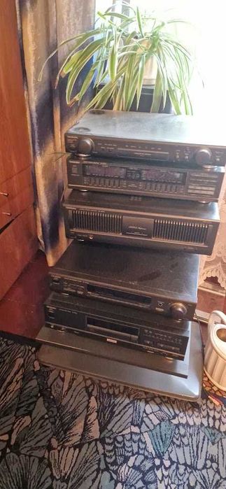 TECHNICS wieża zestaw 4-5 części