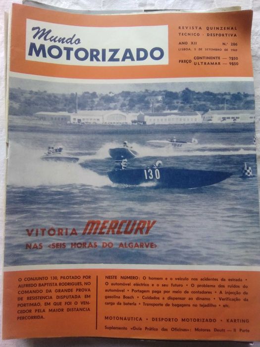 Revistas antigas Mundo Motorizado - Portes grátis