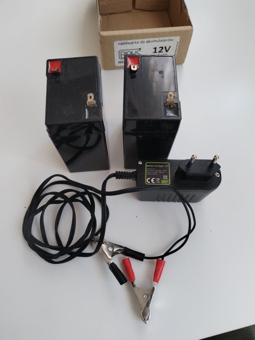 Ładowarka i 2 akumulatory