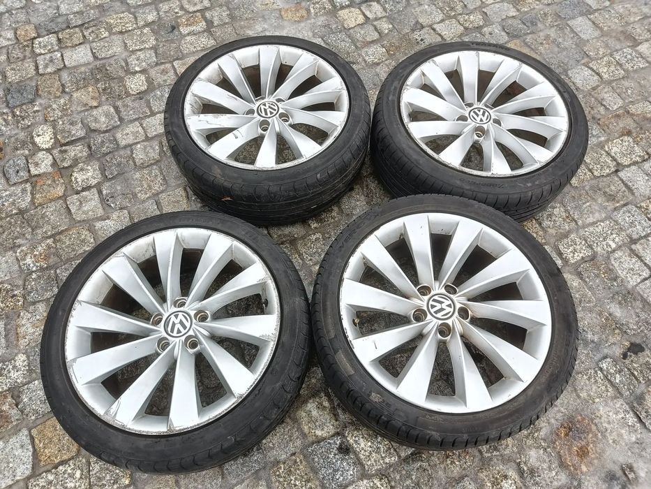 Felgi Aluminiowe 18 VW CC Passat 5x112 8J18H2 ET41 Audi Seat Skoda 3C8601025AB