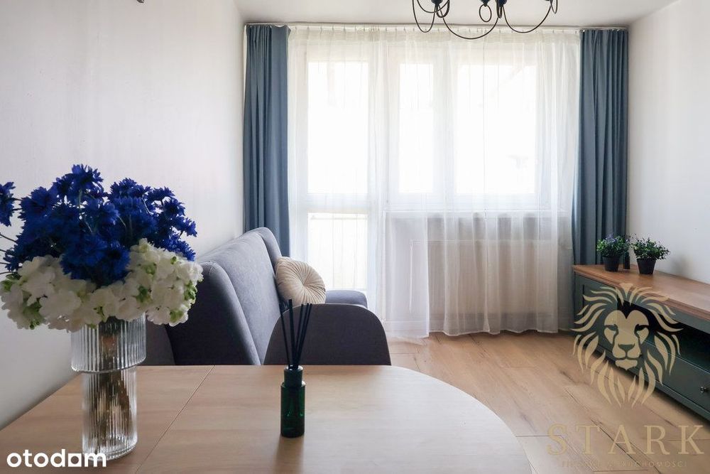 Os. Hallera: 2 pokoje, 37,75m², balkon, piwnica