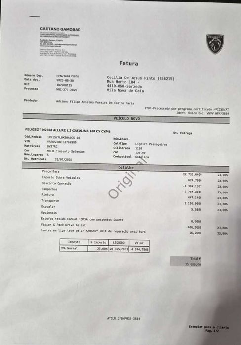 Vendo carro peugeot