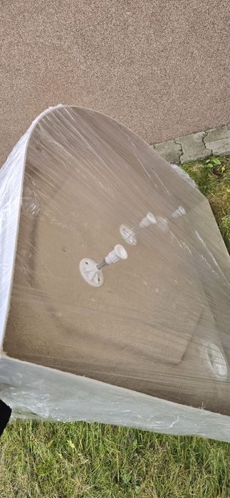 Brodzik półokrągły 90 cm