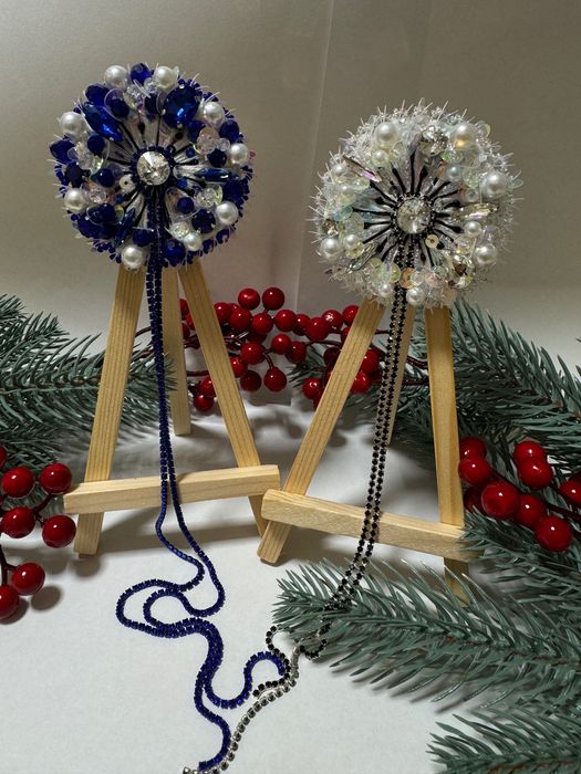 Брошка «кульбаба»