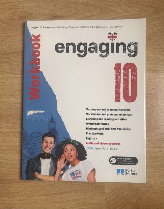 Manual Engaging + Caderno de Atividades 10 Ano (Plastificados)