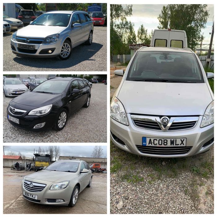 OPEL Zafira B Опель запчастини