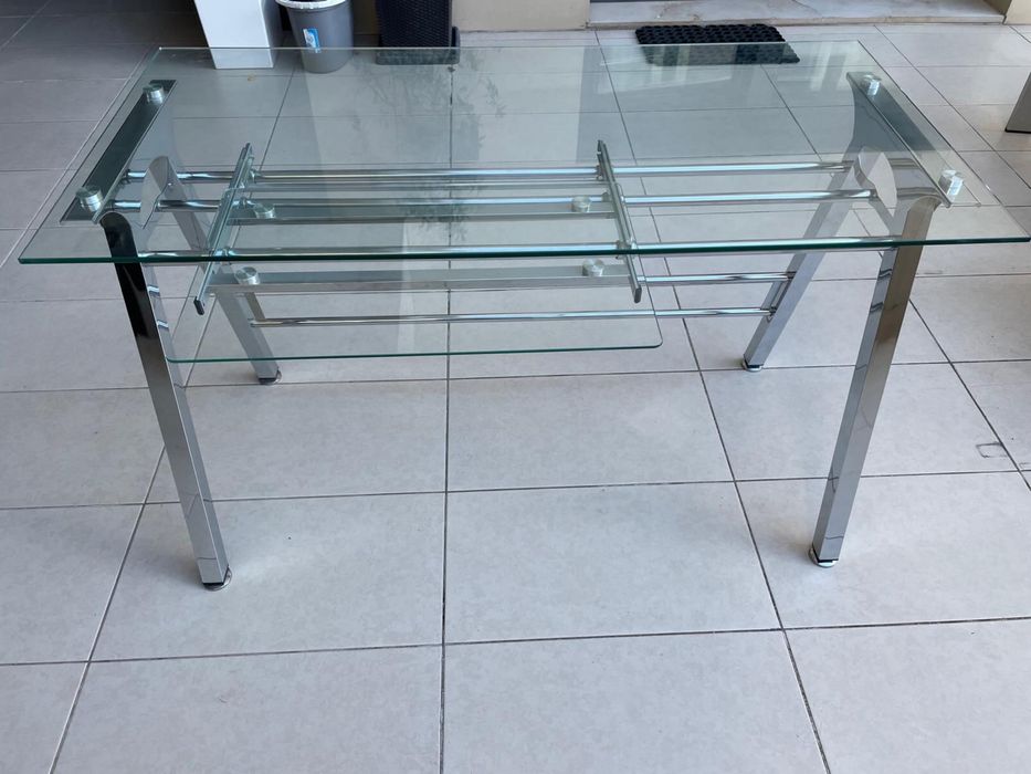 Secretária escritorio em Vidro