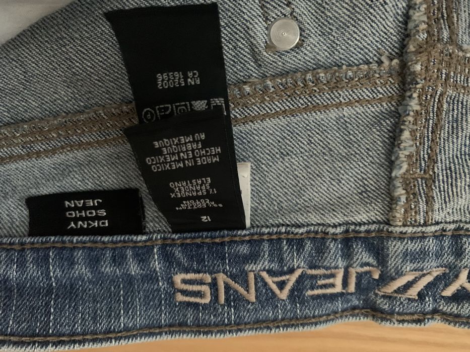 Sprzedam spodnie meskie jeansowe firmy DKNY rozmiar 12