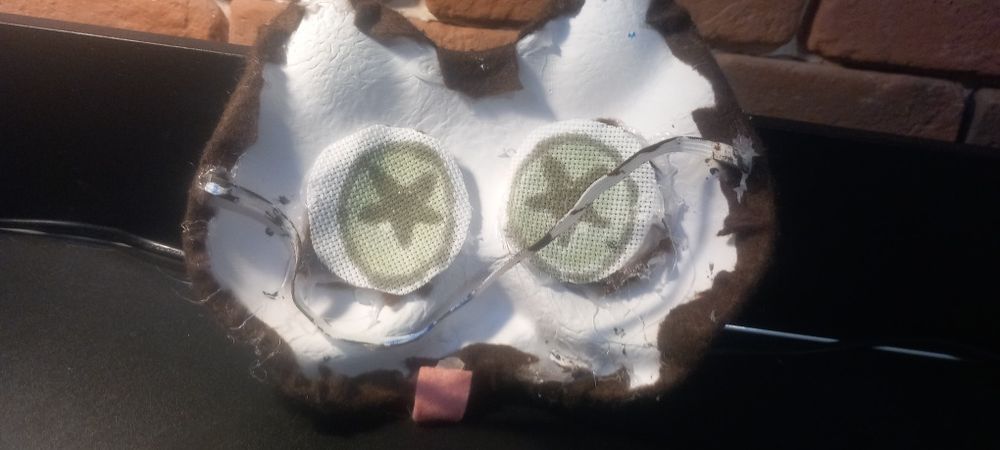 Maska therian furry niedźwiedź kot mask