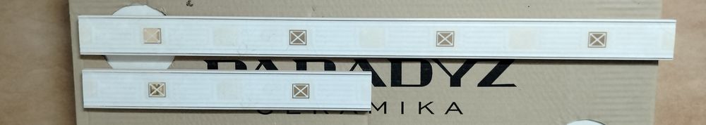 Kafle ceramiczne - Listwa ozdobna