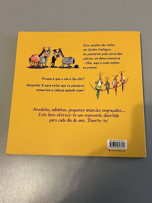 2 livros de 365 piadas
