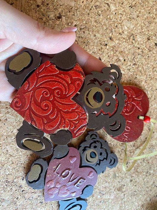Валентинка магніт! Ручна робота! Хенд Мейд
