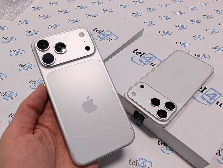 Tel4u Nev  iPhone 17 pro Max 256GB Silver Gw/Apple