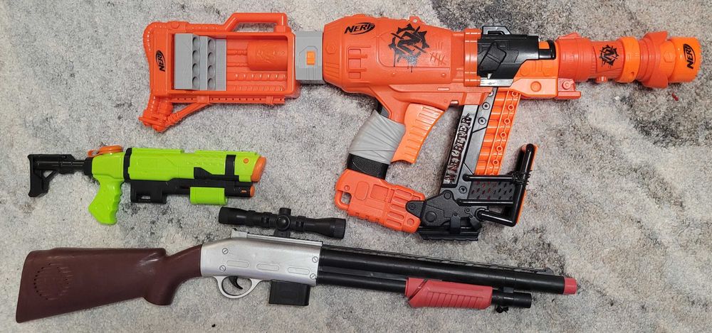 Karabin Nerf - wielostrzałowiec
