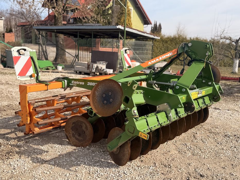 Brona talerzowa Amazone Catros 3003, jak nowa
