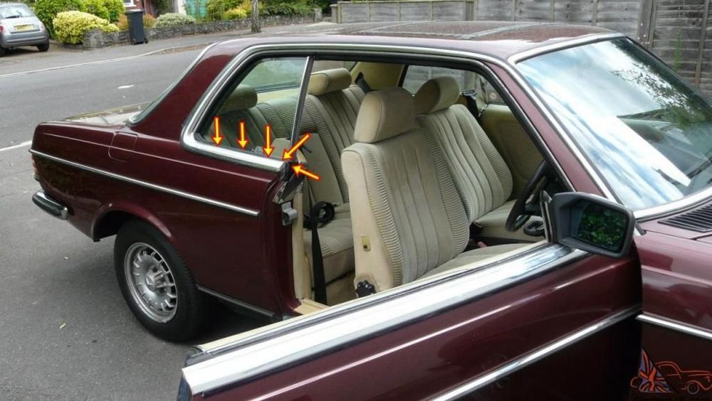 uszczelka wodozgarniacz w123 c123 coupe mercedes