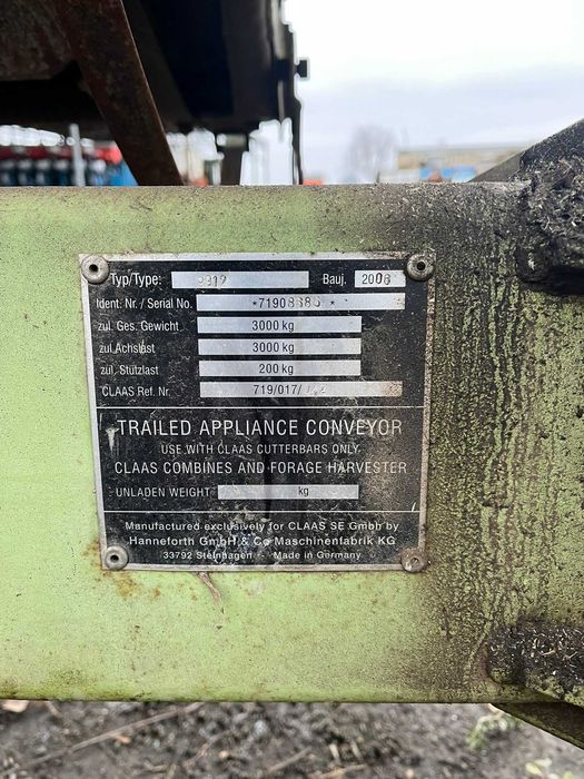 ПРОДАМ Жниварку зернову Claas-С660 (в комплекті з візком)