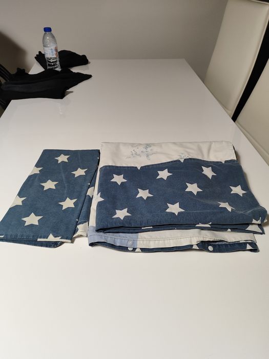 3 edredons e 3 lençóis  para cama individual