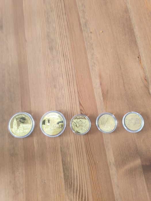 Medale pamiatkowe z Krakowa mennica pietka skarbnica narodowa