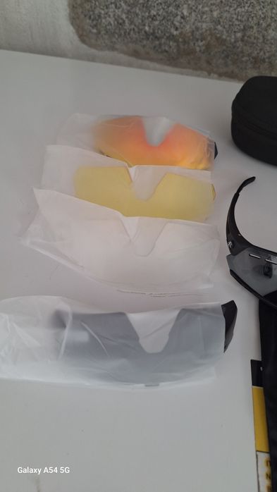 Óculos novos para andar de bike