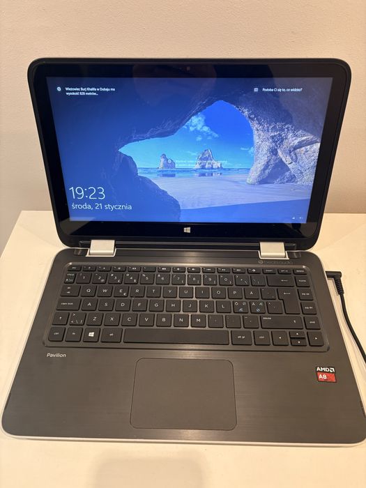 Laptop HP 13.3" Dotyk! Tablet A8/4/256SSD