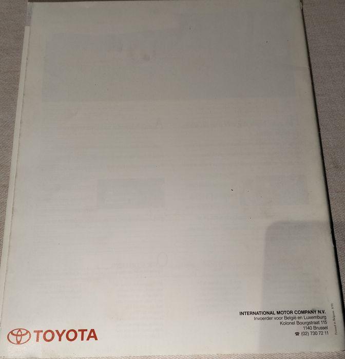 Revista Promocional Toyota Camry XV30