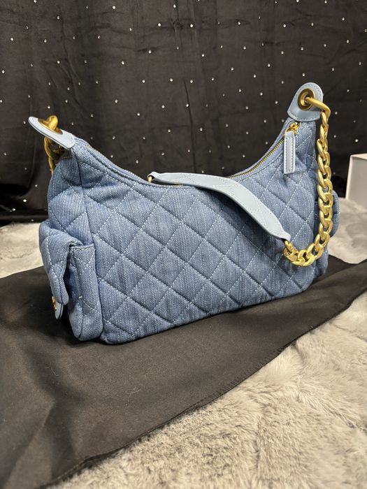 Nowa torebka jeans Louis Vuitton z workiem Gucci Dior