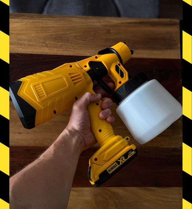 Pistolet Do Gruntowania Ścian i Sufitów Pod Akumulator DEWALT 18V