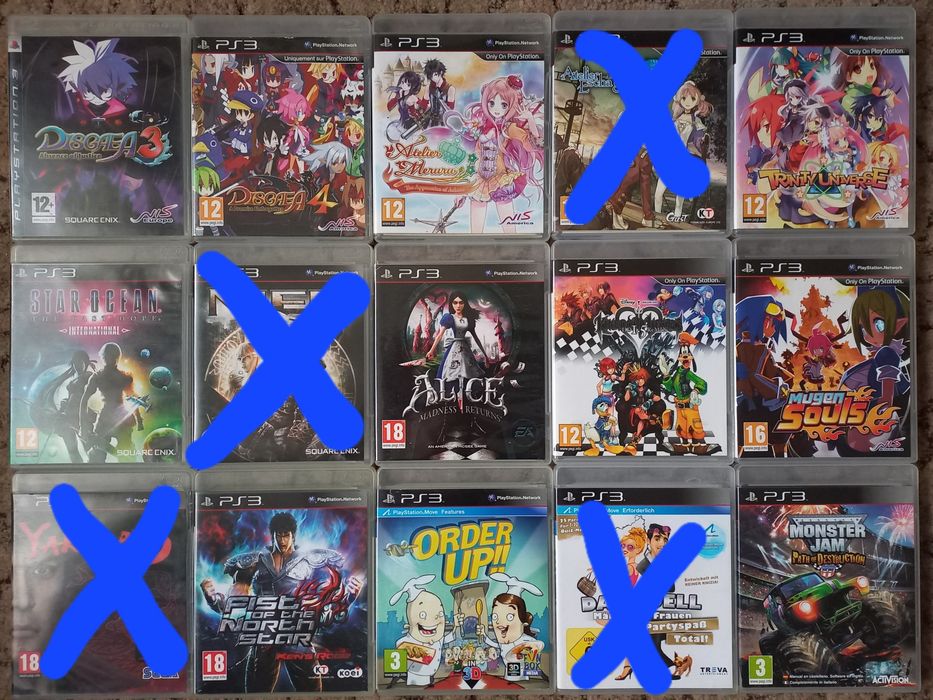 Продам игры для PS 3