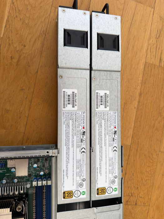 Serwer Supermicro X12SPL-LN4F Xeon Silver 4310, 128GB RAM, 2x10Gb, 2x 700W + szyny