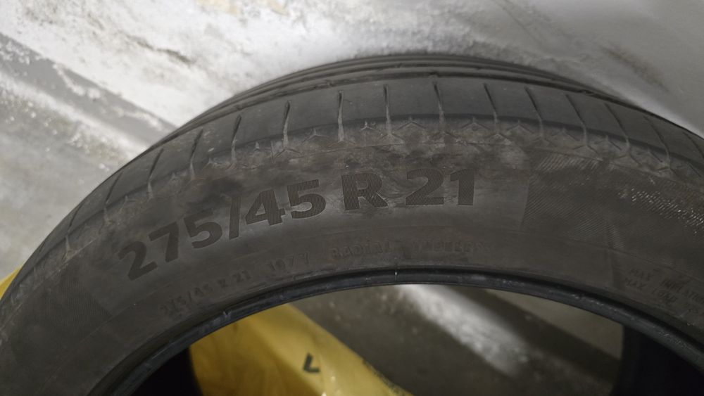 Opony lato  Mercedes GLS Continental 275 45 r21 / 315 40 r21 / BMW x5, GLE