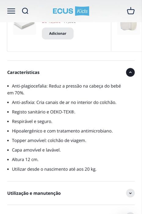 Berco cama 3 em 1  zippy com colchao ECUS