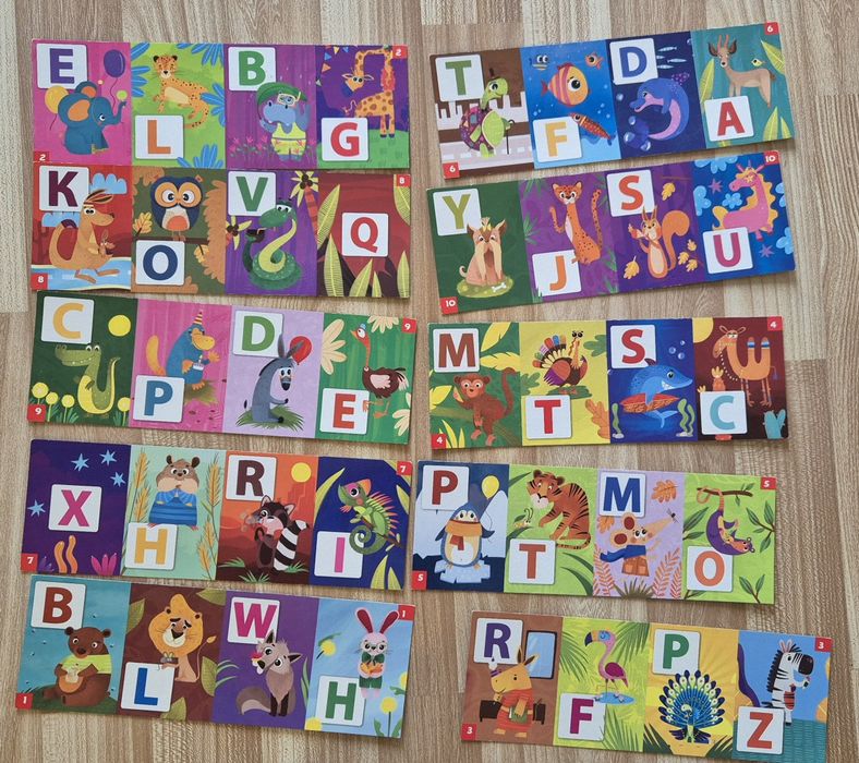 Настільна гра "Суперлото, Абетка" укр/англ DANKO TOYS