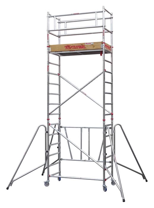 Риштування, вишка тура алюмінієва Faraone Compact 0,75x1,80 м (до 6 м)