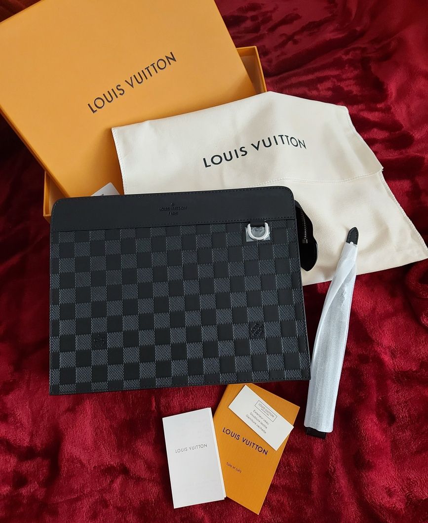 Louis Vuitton DAMIER INFINI New pouch (N60450)