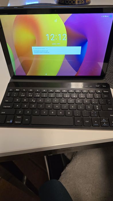 Tablet tcl com teclado
