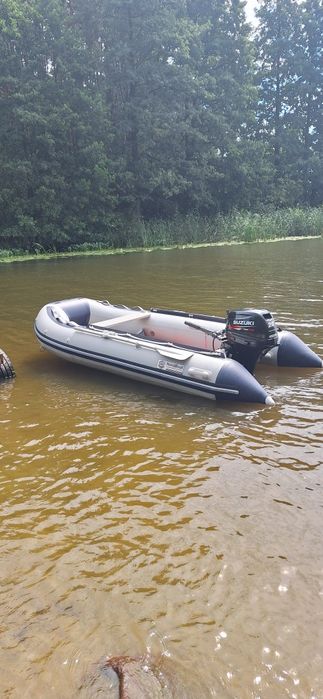 Ponton Nord Boat 330 z silnikiem Suzuki 20KM.